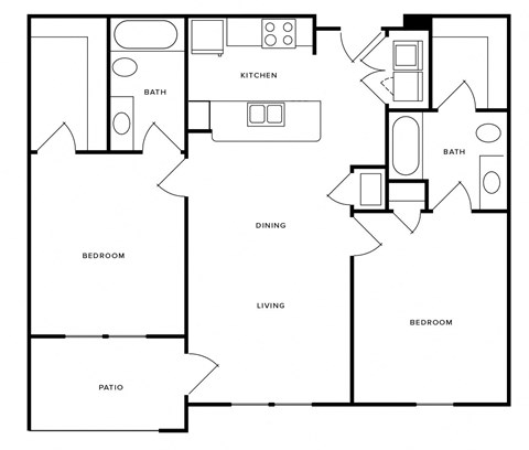 a diagram of the upper and lower floors of a house with arrows indicating the locations